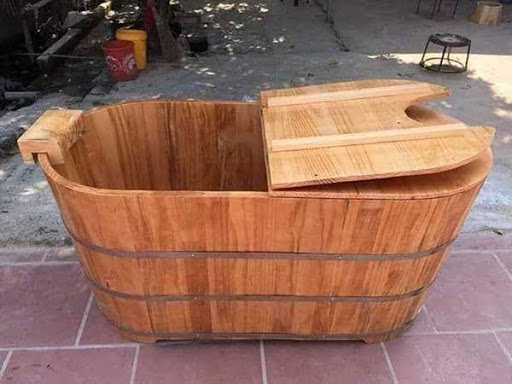 Lợi ích của bồn tắm gỗ