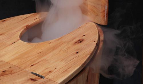Công dụng của bồn tắm xông hơi massage gỗ Pơ mu