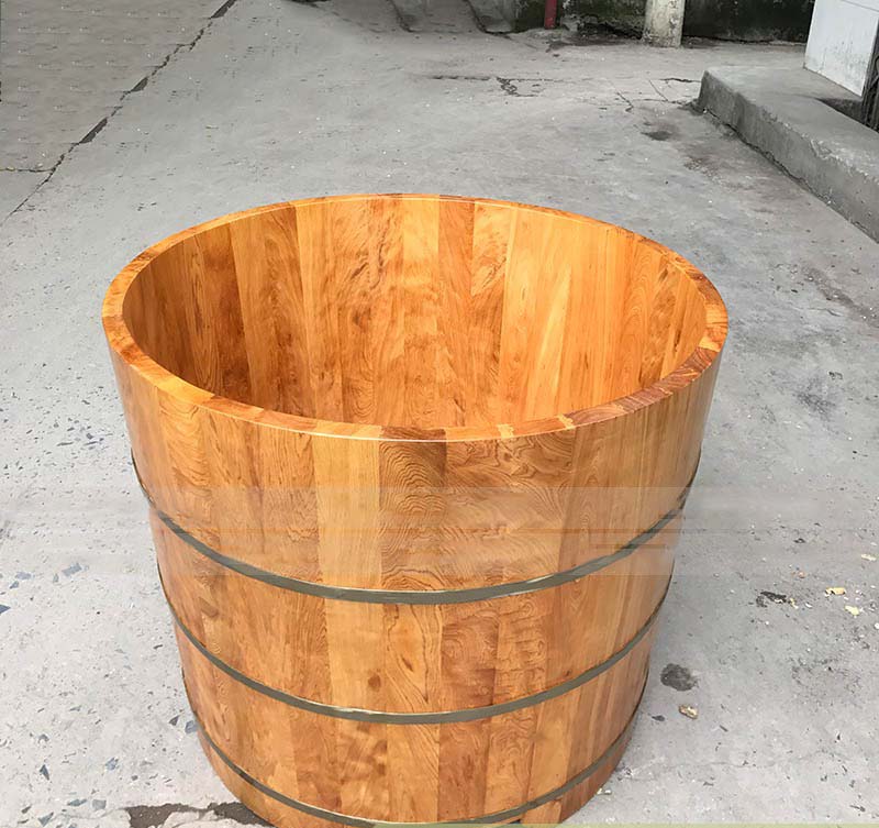 Đặc điểm của bồn tắm tròn gỗ lõi mít tại Bồn Tắm Gỗ Hà Nội